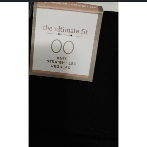 Women's Chico's Ultimate Fit Black Pants Size 00 (Size 2/4) NWOT - Picture 7 of 9
